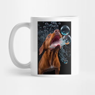 Dog in Water #2 Mug